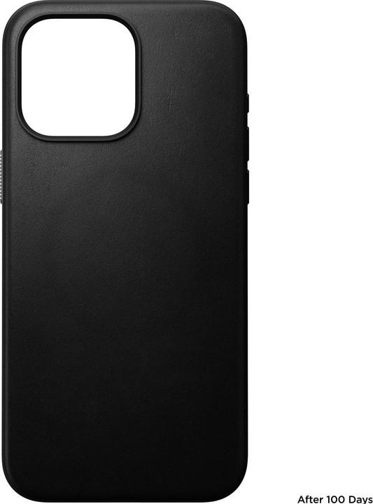 Image du produit Nomad Coque arrière en cuir moderne iPhone 15 Pro Max noir (Apple iPhone 15 Pro Max)