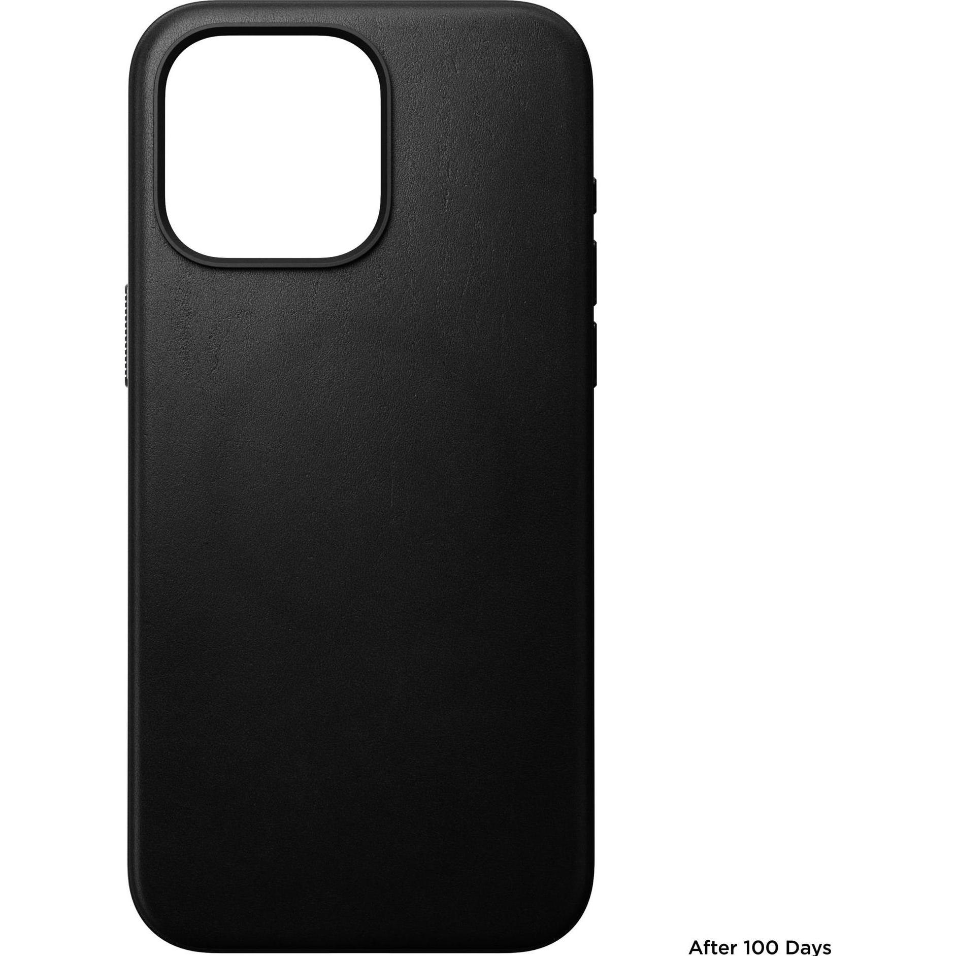 Thumbnail - Nomad Modern Leather Case (Apple iPhone 15 Pro Max), Smartphone Hülle, Schwarz