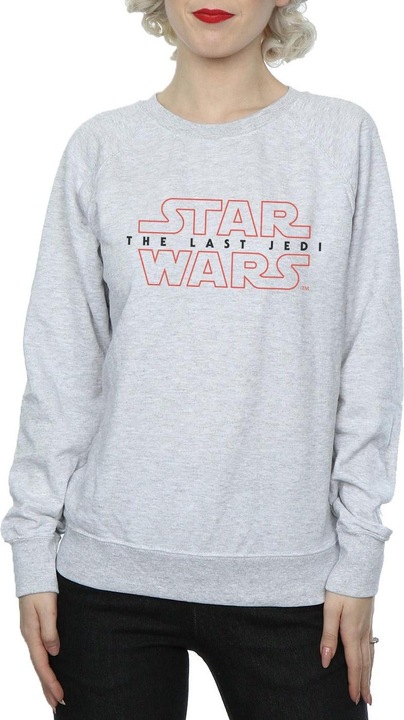 Actual product image Star Wars Womens/Ladies The Last Jedi Logo Sweatshirt (S)