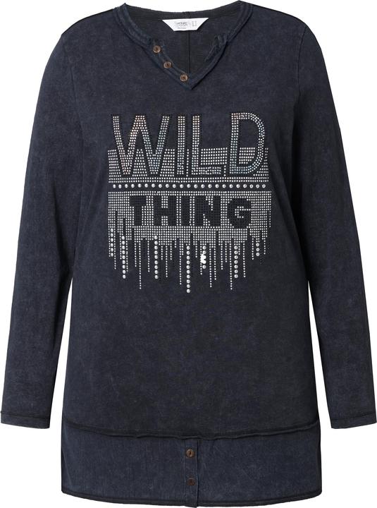 Image du produit Angel of Style T-Shirt, Comfort Fit, Wild Thing Print, Langarm (42)