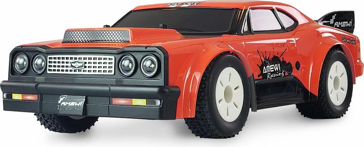 Amewi Drag race vehicle DR1.6 brushed 4WD 1:16 RTR orange (RTR Ready-to-Run)