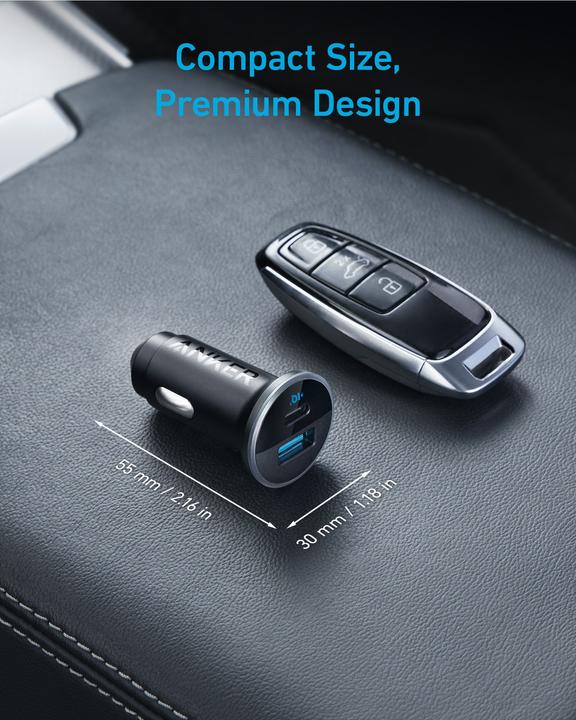 Immagine prodotto Anker 325 1A1C Caricatore da auto PD da 53W