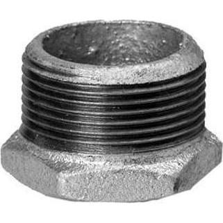 Hermann schmidt, Rohrverbindungstechnik, HS Reduktionsstück 241 DN 50x20, 2x3/4, AG/IG, verzinkt (Rohrreduktion)