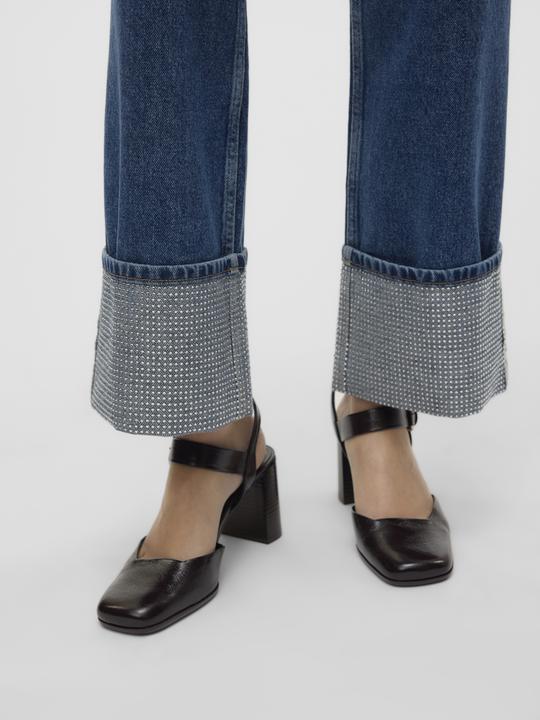 Produktbild Vero Moda VMCHLOE Hohe Taille Weiter Beinschnitt Jeans Weit geschnitten (W26/L32)