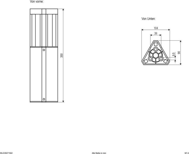 Actual product image EVN-Lichttechnik Path light (345 lm, IP54)