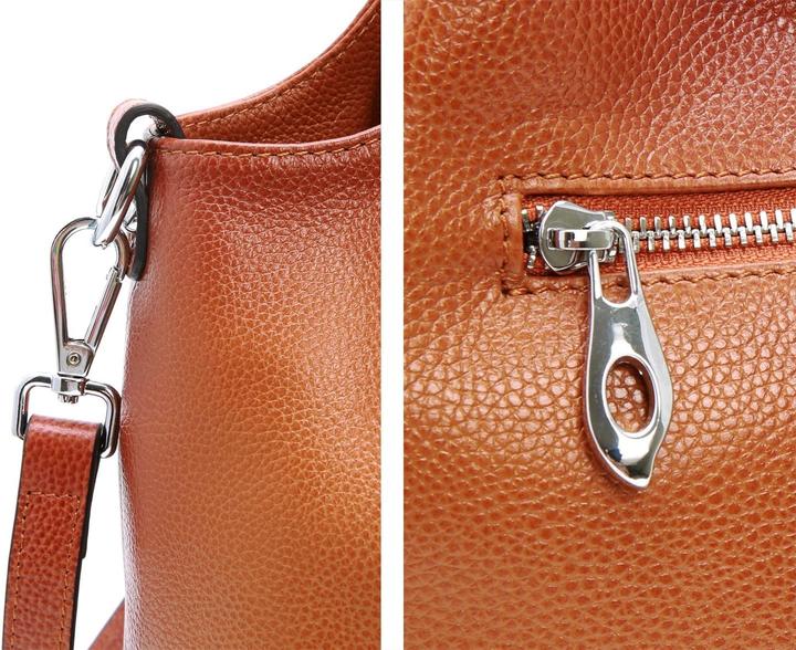 Actual product image Iswee Genuine Leather Satchel