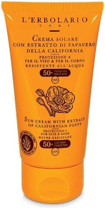 L'erbolario Sonnenschutzmittel für Gesicht und Körper SPF 50+ 75ml (Sonnencreme Gesicht, SPF 50, 75 ml, 0.08 g)