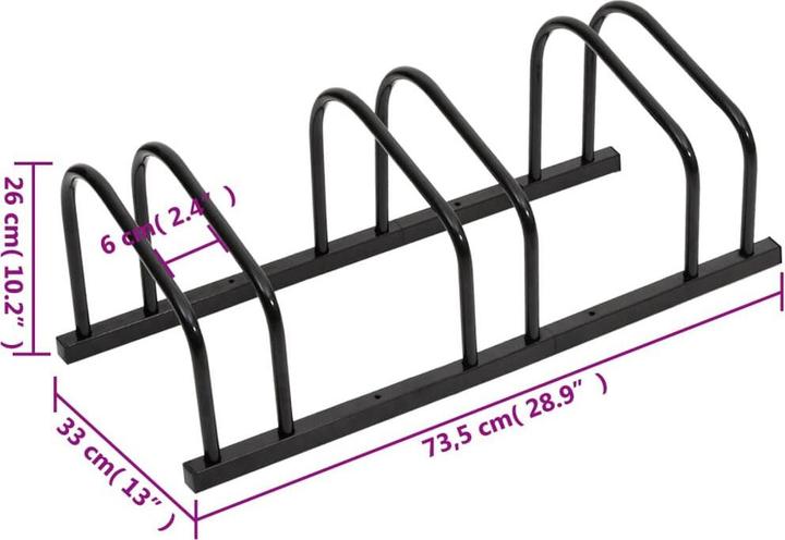 Image du produit vidaXL Fahrradständer