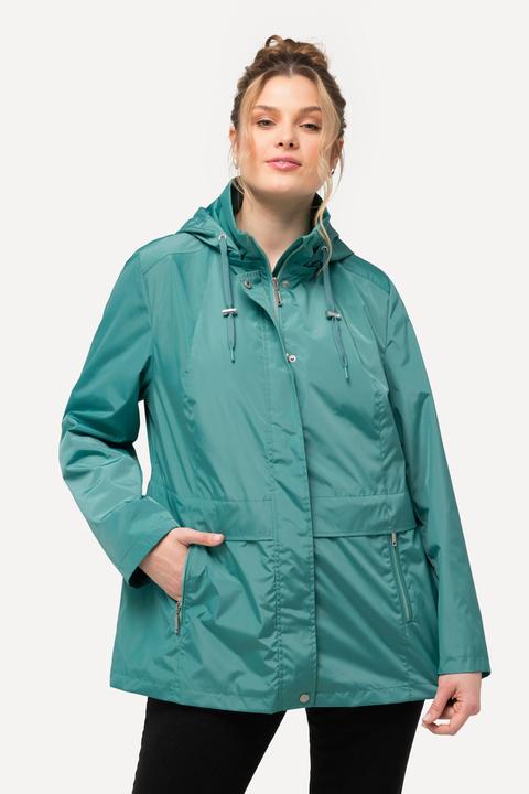 Image du produit Ulla Popken Veste HYPRAR à capuche, coupe-vent et déperlante (46, 48)