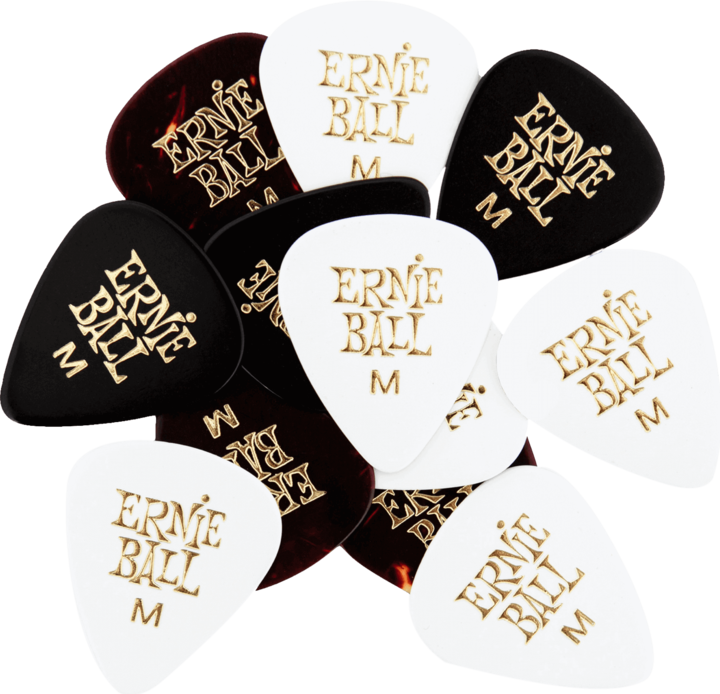Image du produit Ernie Ball Pics moyens 12-pack (12 x, 0.72 mm)