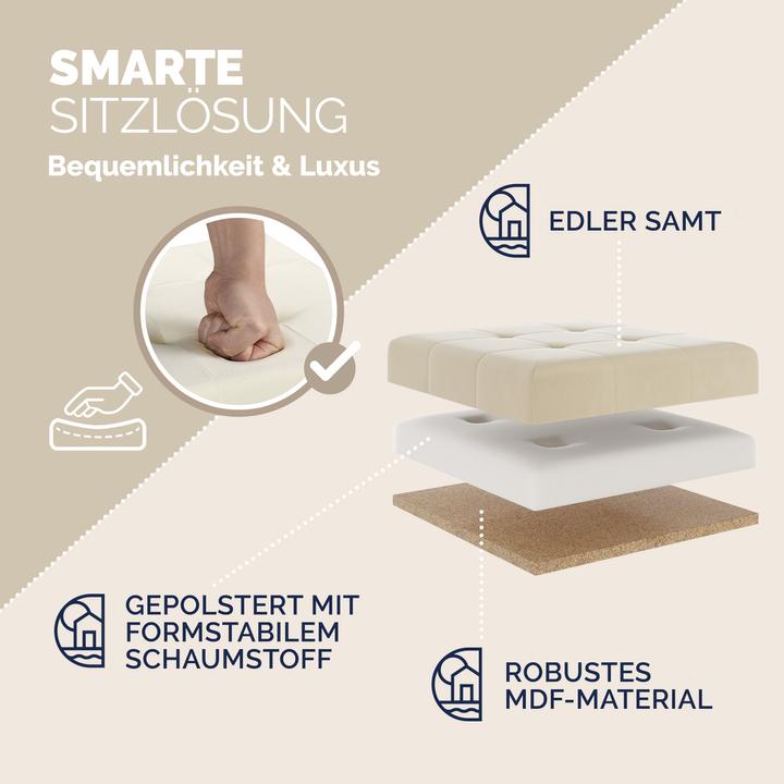 Image du produit Casaria Pouf