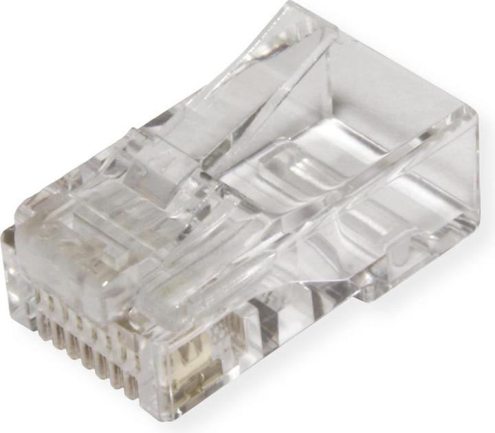 Actual product image Roline RJ45 Modular Plug Cat.6, unshielded 10pcs.