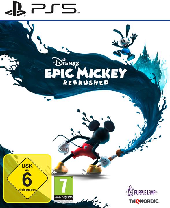 Immagine prodotto THQ Disney Epic Mickey: Rebrushed PS-5 (PS5, DE)