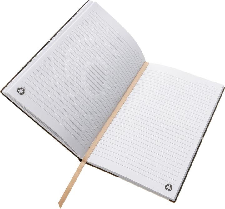 Actual product image Xd Collection Recycled Leather A5 Notebook (A5, Lined)