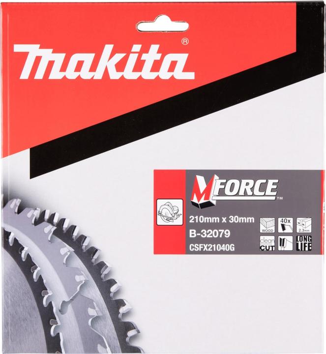 Produktbild Makita SCHEIBENSÄGE 210x30mm 24 ZÄHNE KRAFT