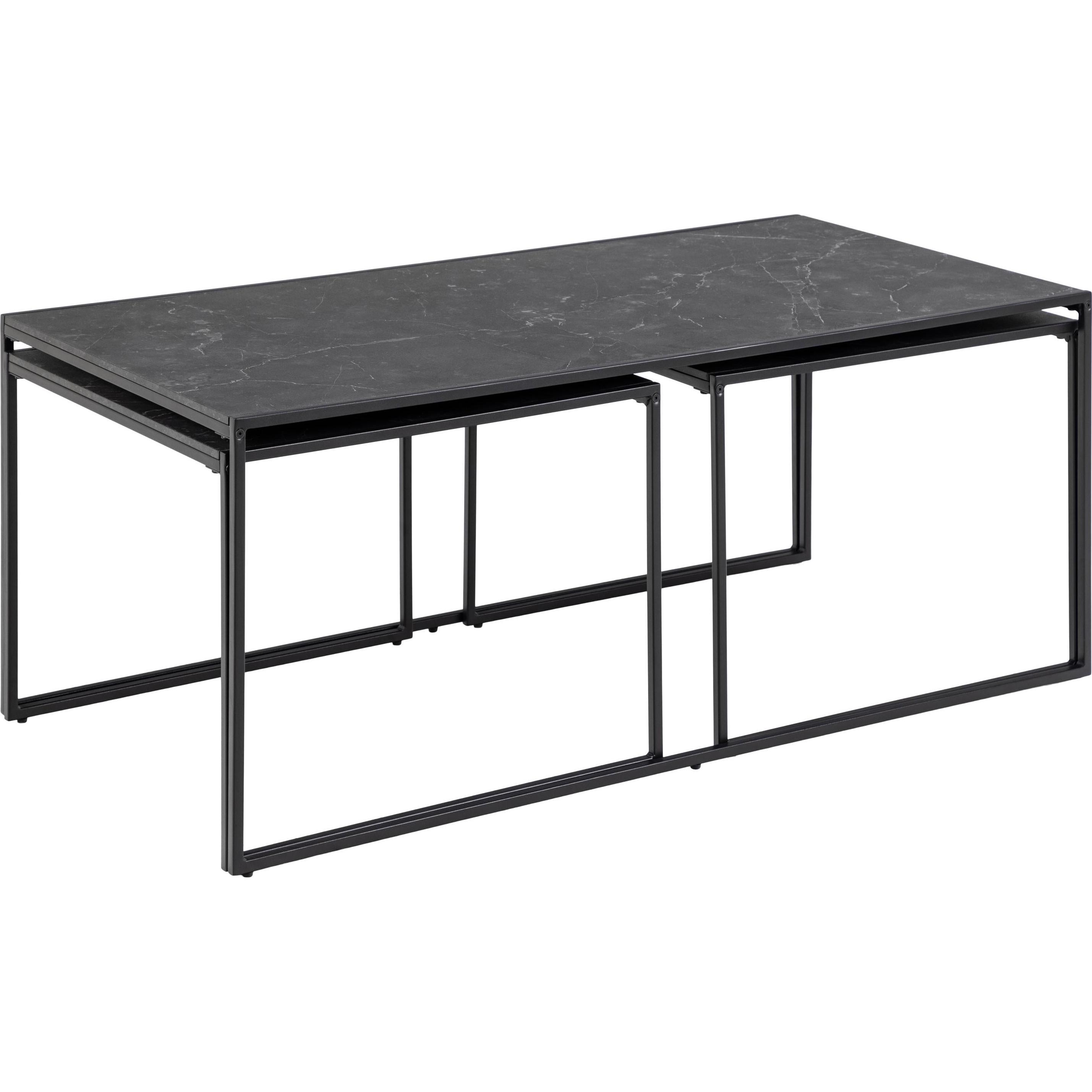 AC Design, Couchtisch + Beistelltisch, Infinity (120 x 60 x 48 cm)
