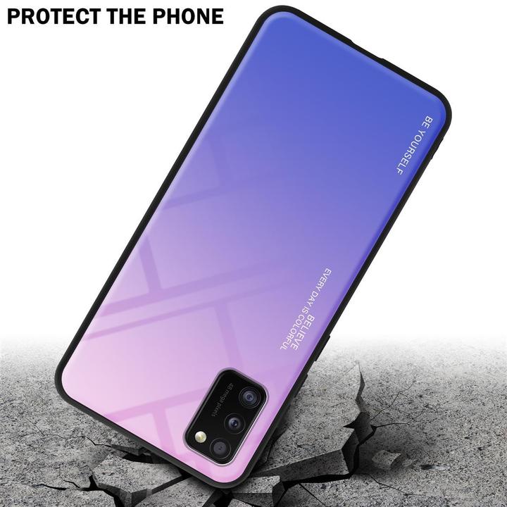 Actual product image Cadorabo TPU 2 colors glass cover (Samsung Galaxy A41)