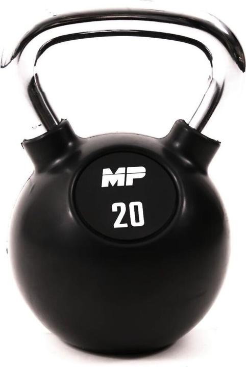 Actual product image Muscle Power Kettlebell Rubber Chrome