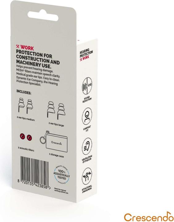 Image du produit Crescendo Gehörschutz Arbeit (1x)