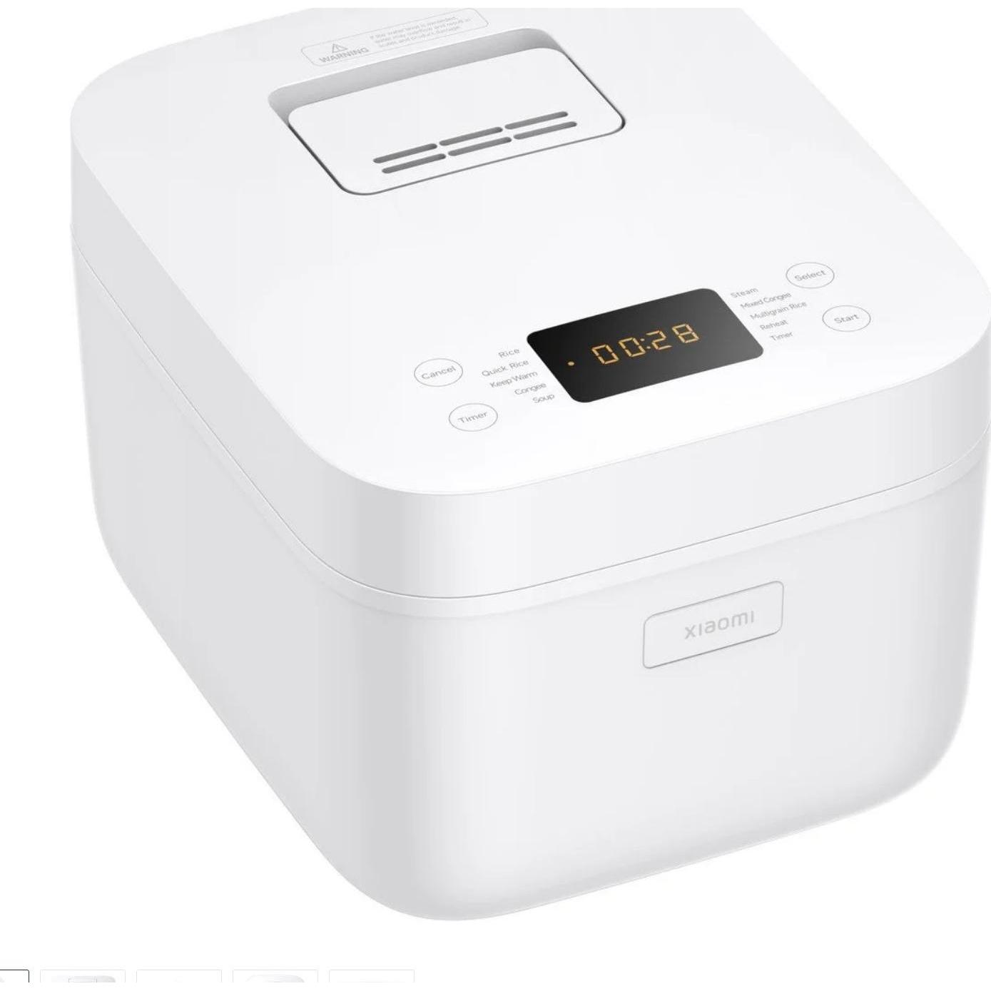 Xiaomi Multifunctional Rice Cooker 4L, Dampfgarer + Reiskocher, Weiss