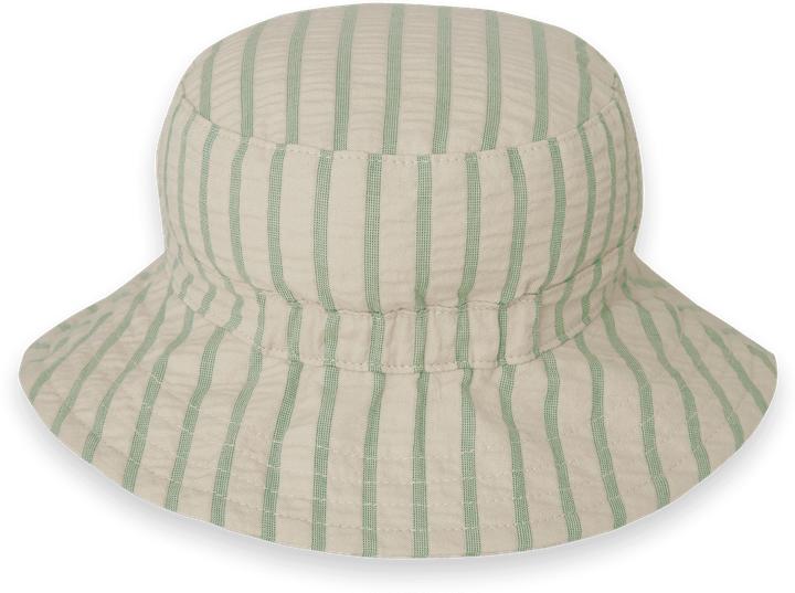 Produktbild Garbo & Friends Seersucker Hut Stripe Emerald