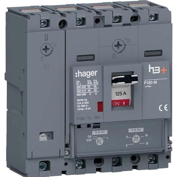 Hager HMS126DC, Relais