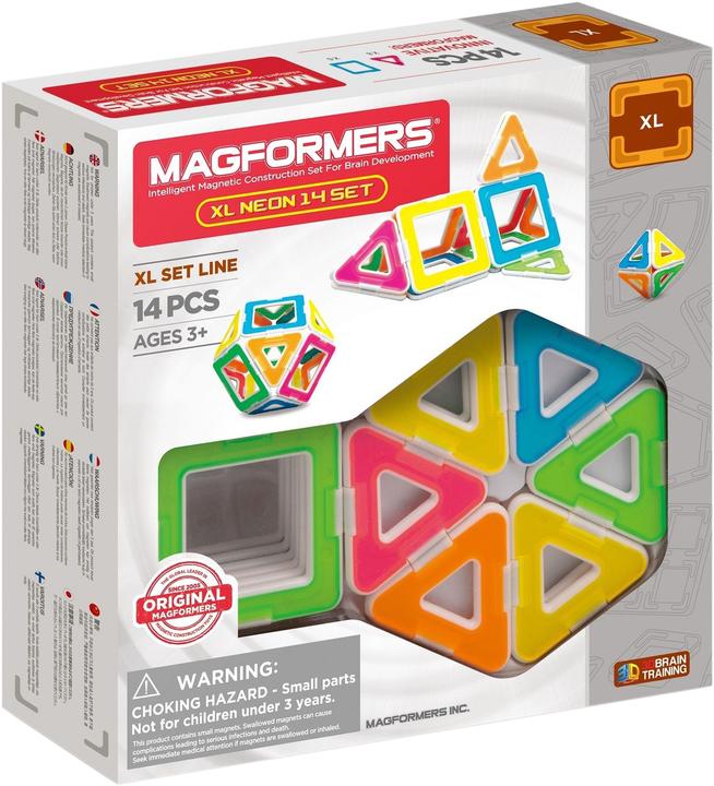 Magformers MAGFOR XL Neon 14 Set
