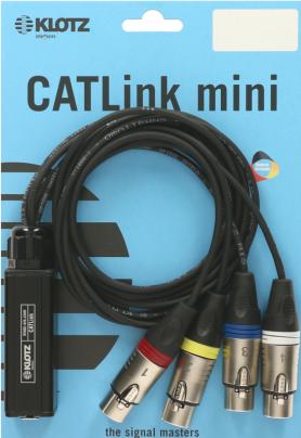 Actual product image Klotz CLAES-MINI40 (0.80 m, Multicore cable)
