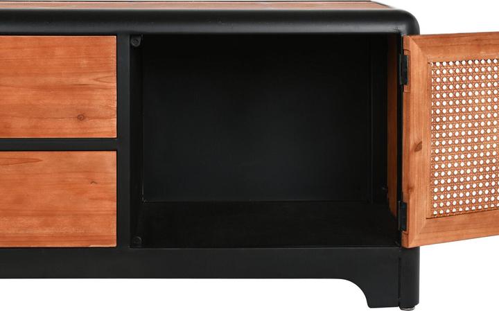 Actual product image DKD Home Decor TV furniture Fir Metal (150 x 40 x 50 cm) (150 x 40 x 50 cm)