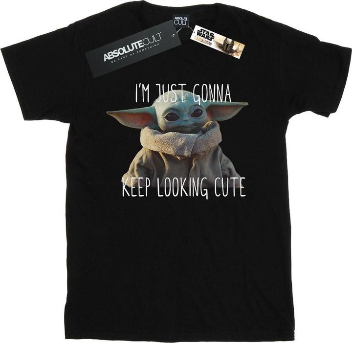 Produktbild Star Wars The Mandalorian Keep Looking Cute TShirt (4XL)