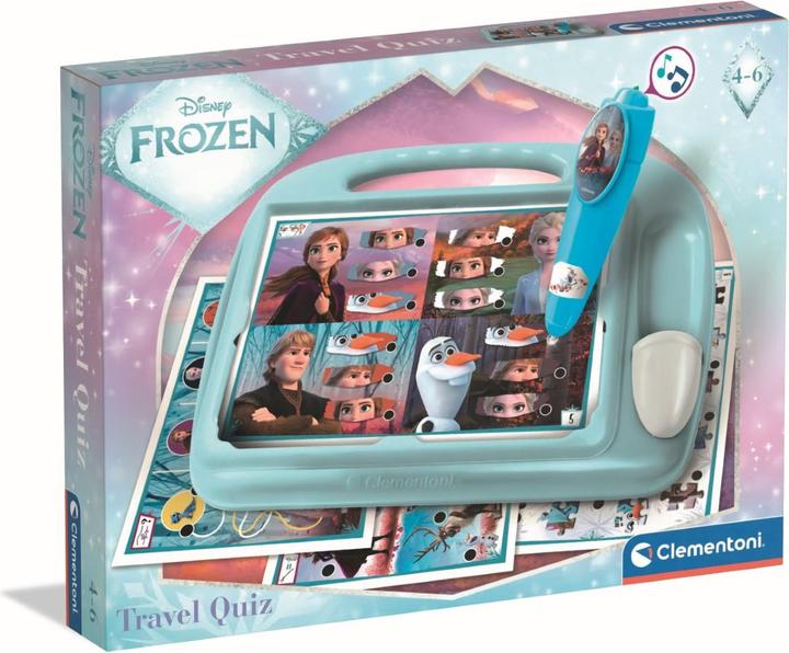 Actual product image Clementoni Frozen Quizzy Reisespiel