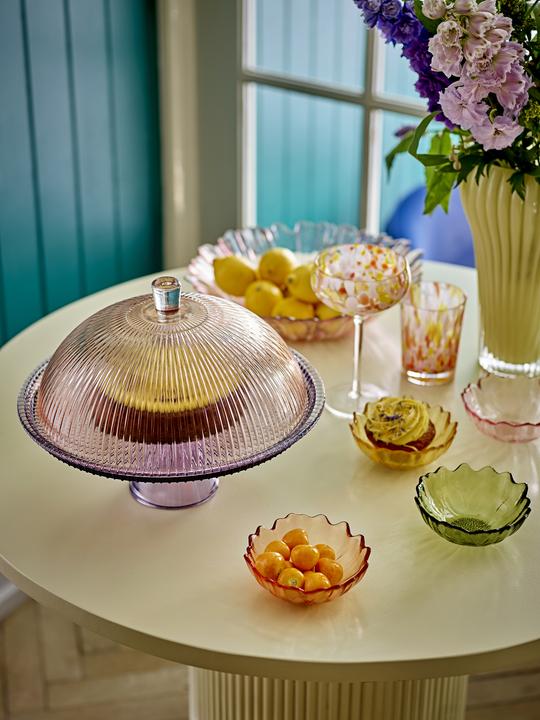 Immagine prodotto Bloomingville - Tayo Cake Tray with Dome - Multi - Glass