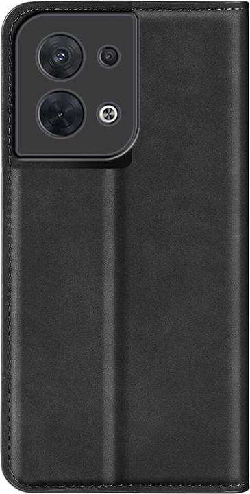 Actual product image Cover-Discount OPPO Reno8 - Stand Flip Case Cover black (Oppo Reno 8)