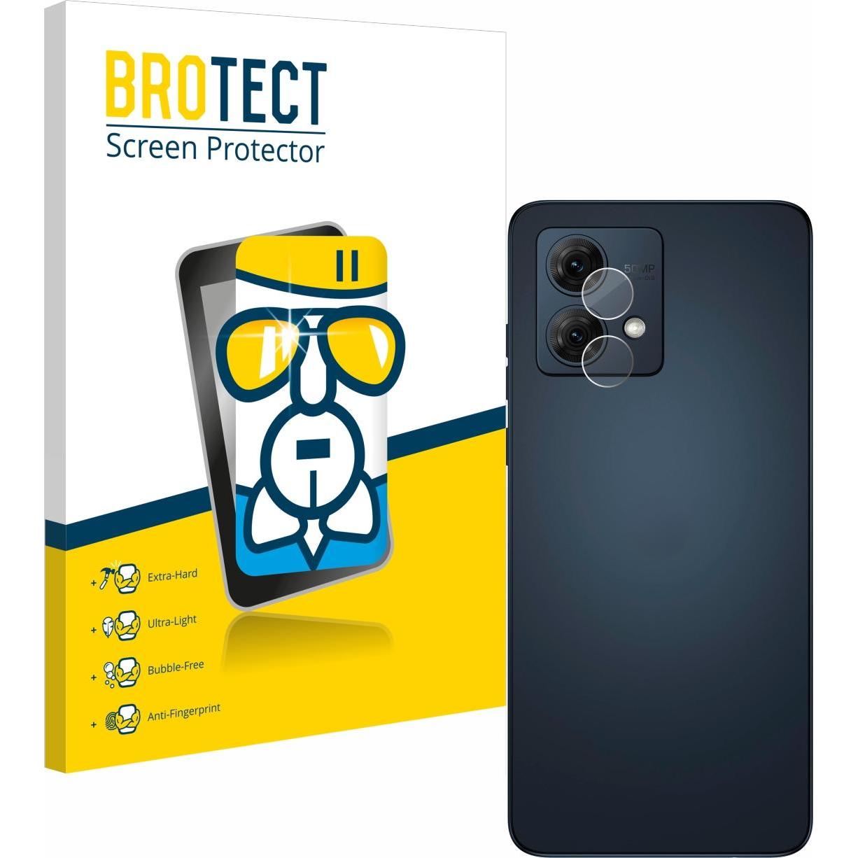 BROTECT AirGlass Panzerglasfolie (1 Stück, Motorola Moto G84), Smartphone Schutzfolie, Transparent