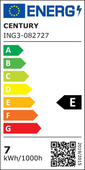 Energie-Label Century Incanto Tropfen (E27, 810 lm, 1x)