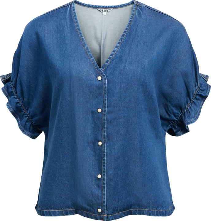 Immagine prodotto Object Denim V-Ausschnitt Oberteil (44)