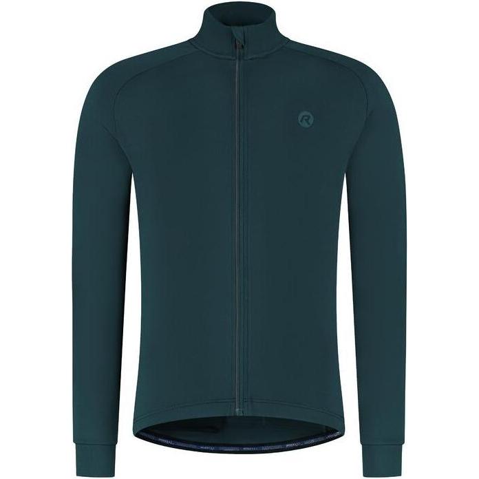 Rogelli, Uomini, Maglia ciclismo, ESSENTIAL II blue long sleeve t-shirt 5XL (5XL), Blu, 5XL