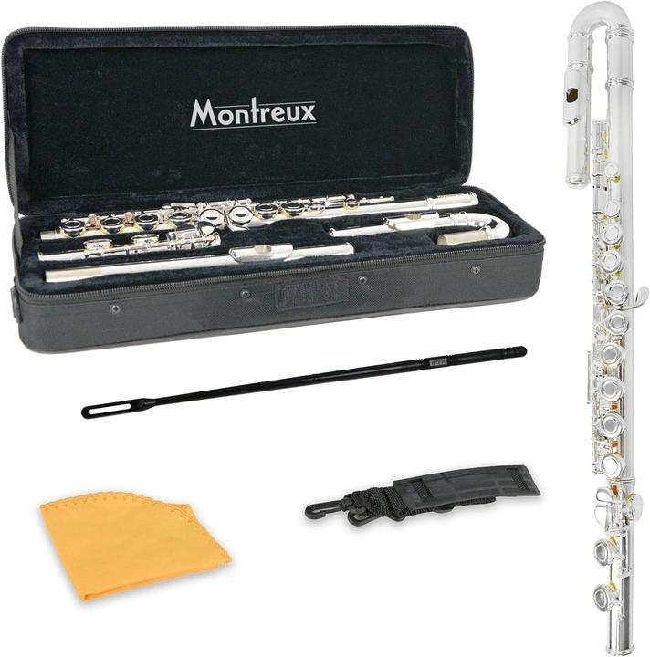 Actual product image Room05 Sonata FLU701 flute with curved head (Transverse flute, Curved)