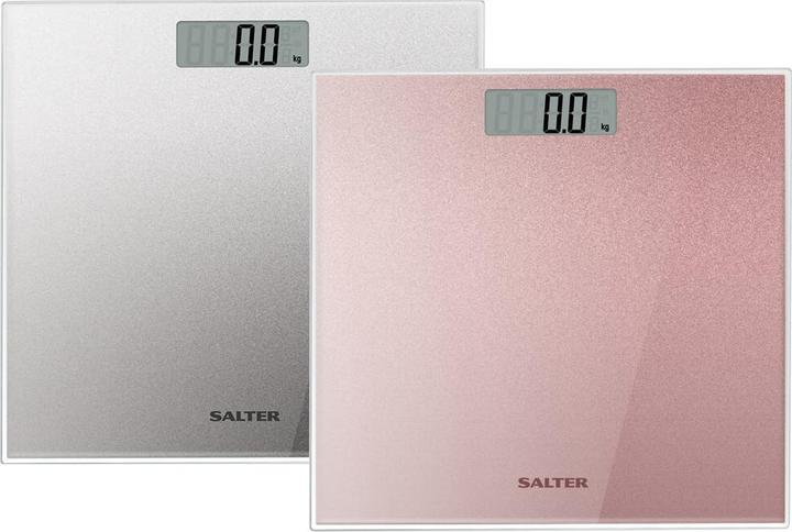 Immagine prodotto Salter 9037 SVGL3RCEU16 Scaletta Persona in vetro - Argento (180 kg)