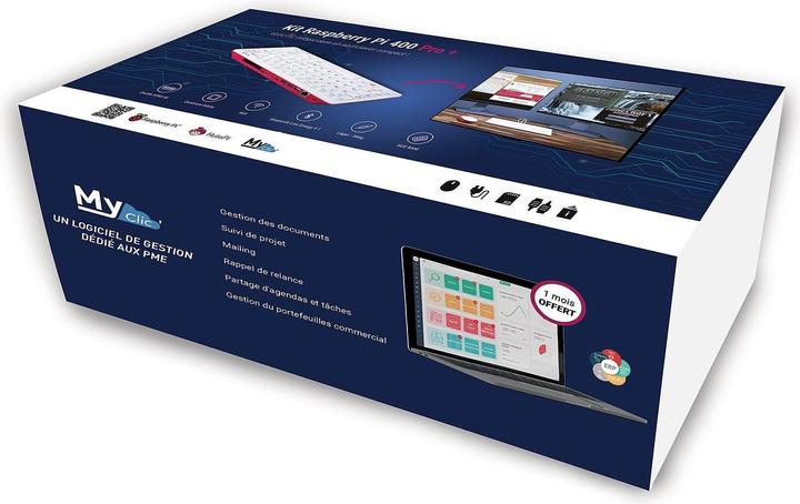 Produktbild Raspberry Pi 400 Pro+ 64 GB Kit (FR version)