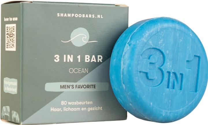 Produktbild Generic 3 in 1 Bar Ozean (Festes Shampoo, 60 g)
