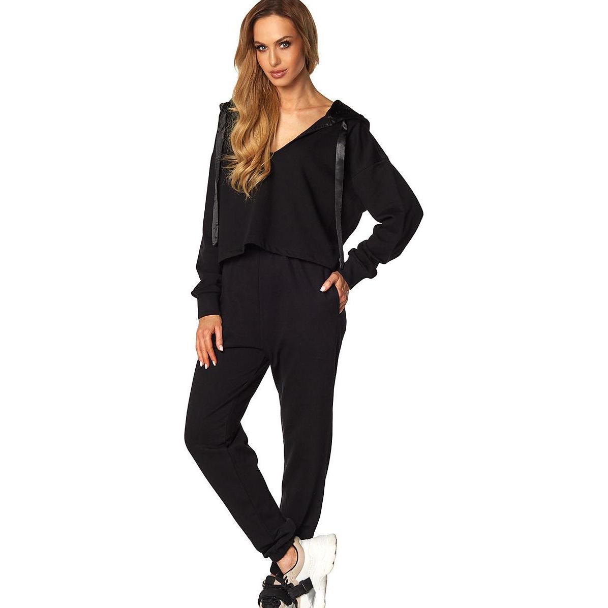 Rossli, Damen, Bluse, Set, Schwarz, (XS, S)