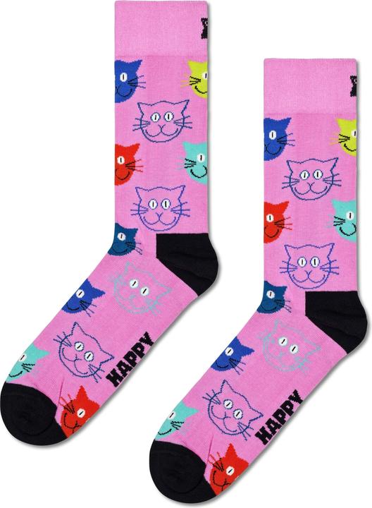 Actual product image Happy Socks Mixed Cat Gift Set (pack of 3, 41 - 46)