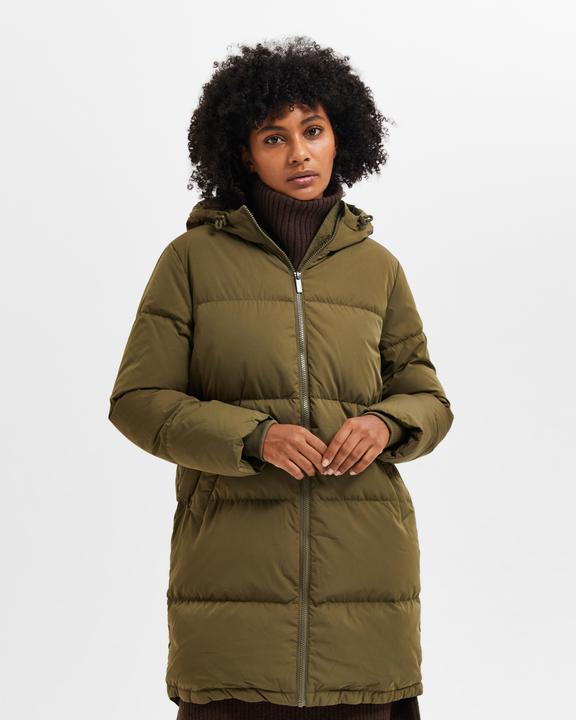 Actual product image Selected Longline down jacket (36)
