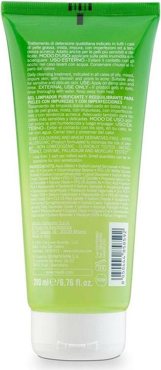 Actual product image Rilastil ACNESTIL gel limpiador purificante 200 ml (Cleansing gel, 200 ml)