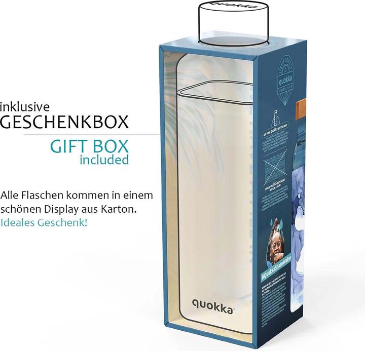 Produktbild Quokka Storm 700 ml - Glas Trinkflasche (0.70 l)