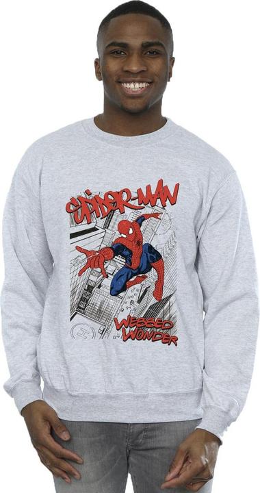 Image du produit - Sweat SPIDER-MAN SKETCH CITY - Homme (L)