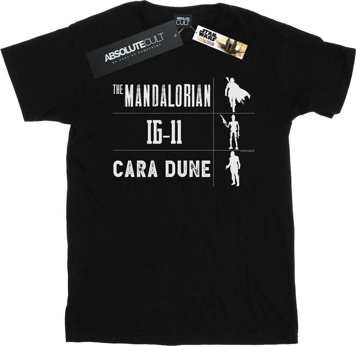Produktbild Star Wars The Mandalorian Warrior Silhouettes TShirt (L)