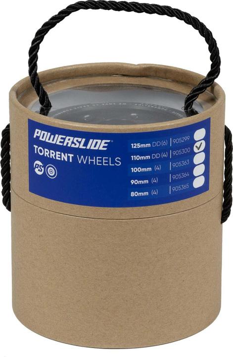 Produktbild Powerslide Skateboard Wheels Torrent Dd 6-Pack 2023 (125 mm, 84a)