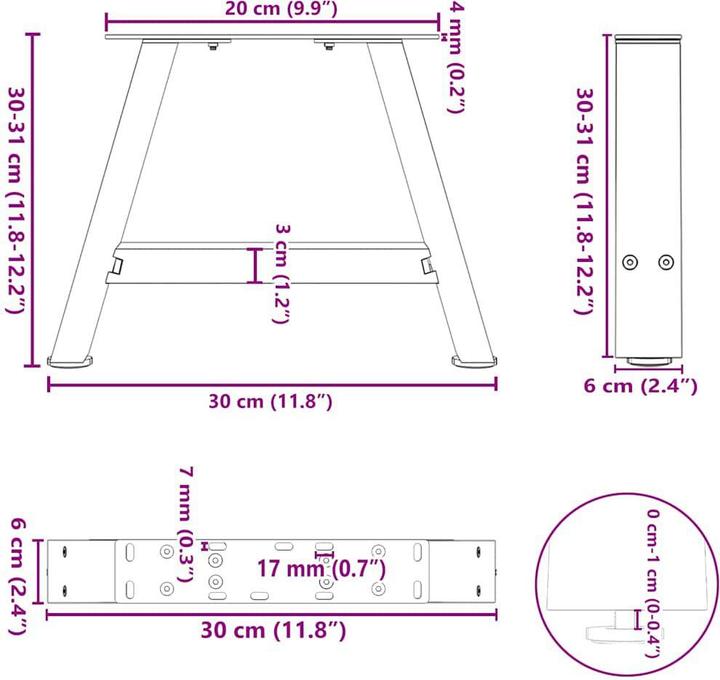 Produktbild VidaXL Mable